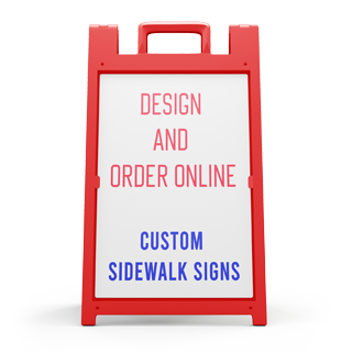  A-Frame Sidewalk Signs  
